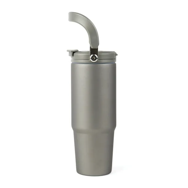 VINGA Eos trek RCS recycled SS vacuum bottle 880 ml - Vinga Grey Grey