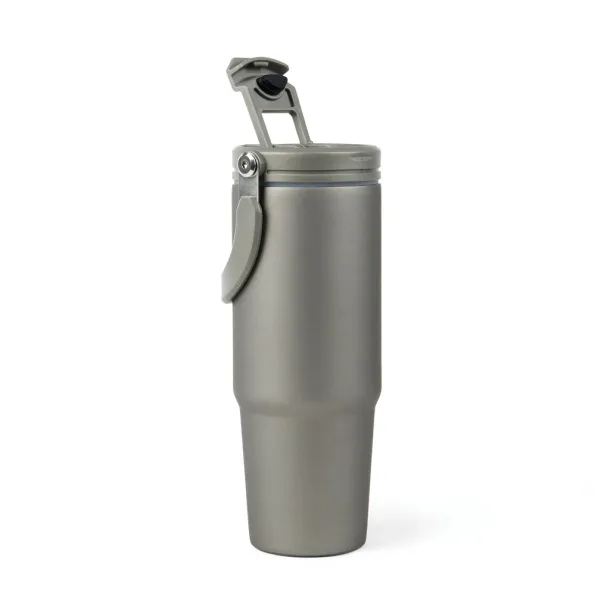 VINGA Eos trek RCS recycled SS vacuum bottle 880 ml - Vinga Grey Grey