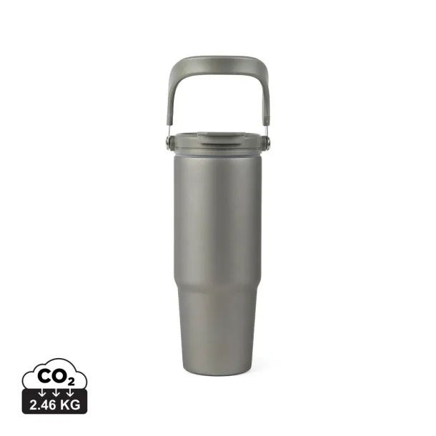 VINGA Eos trek RCS recycled SS vacuum bottle 880 ml - Vinga Grey Grey