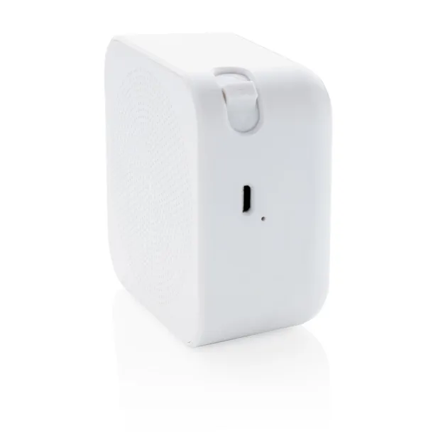  3W antimicrobial wireless speaker - XD Collection White 