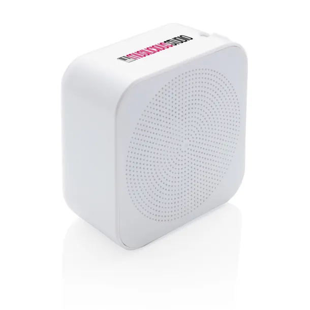  3W antimicrobial wireless speaker - XD Collection White 