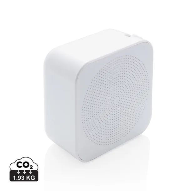  3W antimicrobial wireless speaker - XD Collection White 