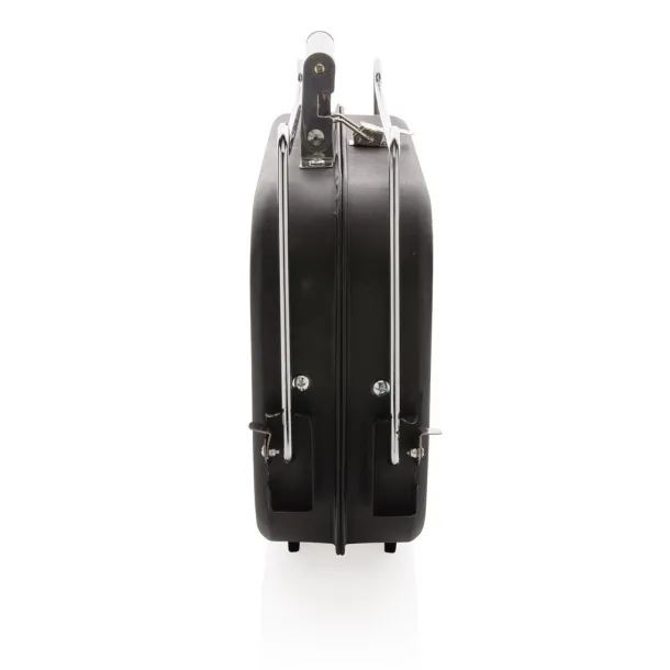  Portable deluxe barbecue in suitcase Black