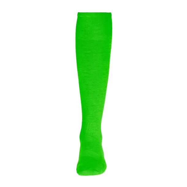 THC RUN Mid-calf sports sock Lime green