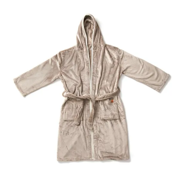  VINGA Louis luxury plush RPET robe - Vinga Grey 