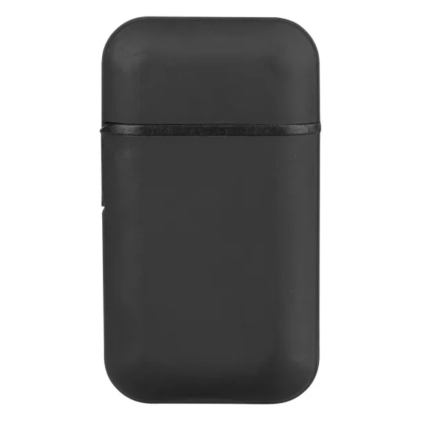 TORCH Plastic electronic lighter with double turbo flame Black