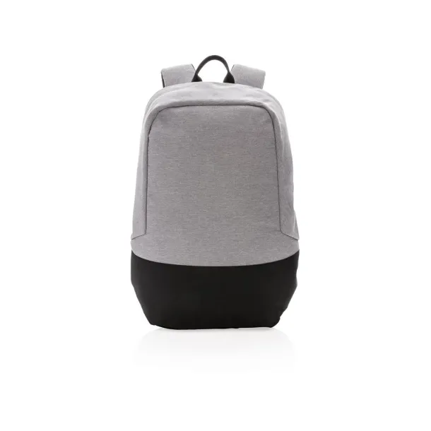  Standard RFID anti theft backpack PVC free - XD Collection Grey Black