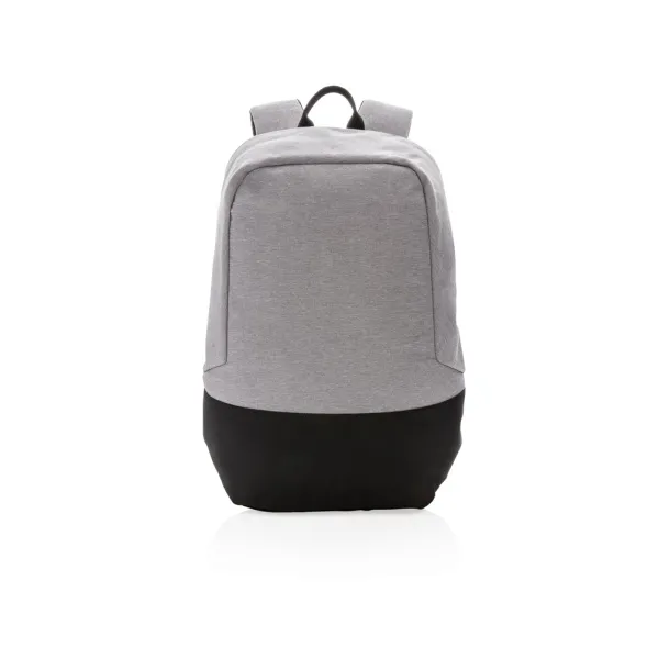  Standard RFID anti theft backpack PVC free - XD Collection Grey Black