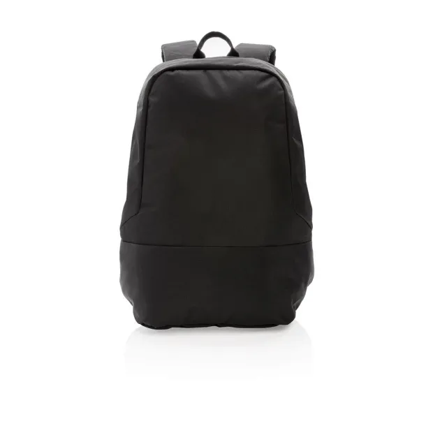  Standard RFID anti theft backpack PVC free - XD Collection Black Black