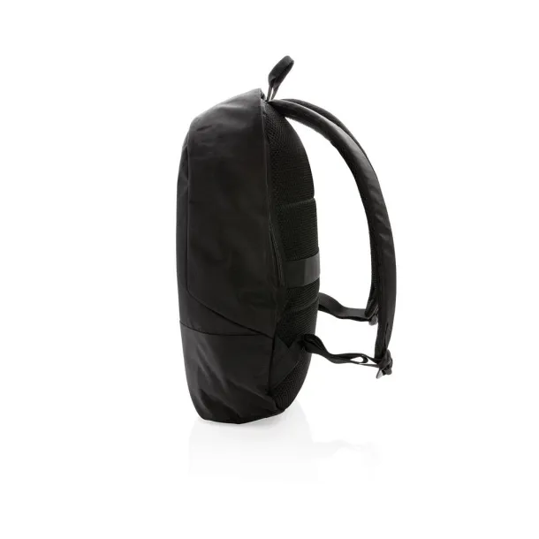  Standard RFID anti theft backpack PVC free - XD Collection Black Black