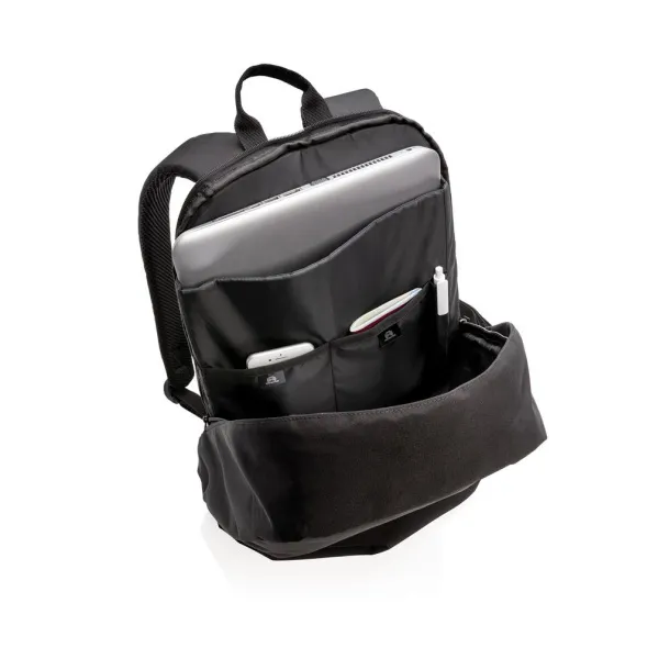  Standard RFID anti theft backpack PVC free - XD Collection Black Black