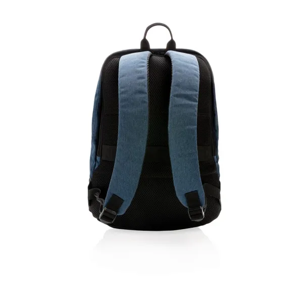  Standard RFID anti theft backpack PVC free - XD Collection Blue Black