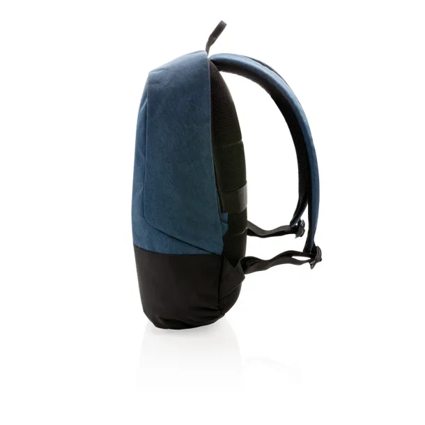  Standard RFID anti theft backpack PVC free - XD Collection Blue Black