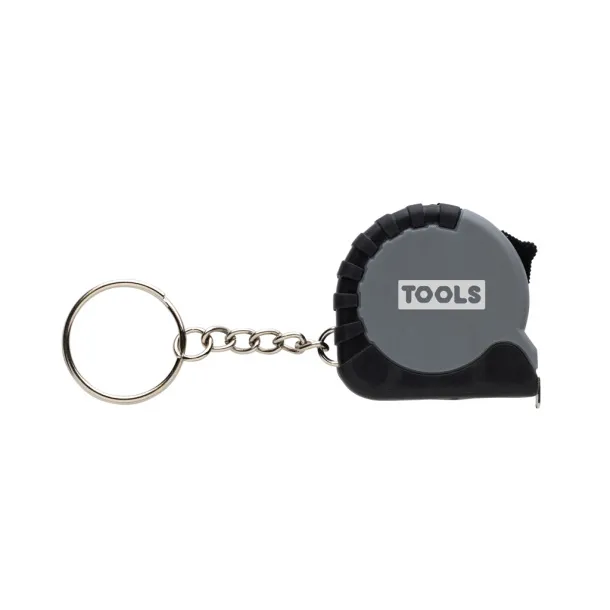  MeasureMate RCS reycled ABS 1 meter tape keychain - XD Collection Grey 