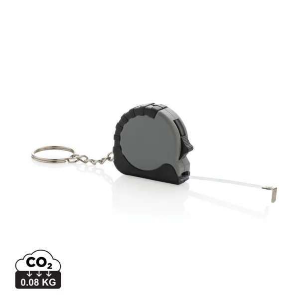  MeasureMate RCS reycled ABS 1 meter tape keychain - XD Collection Grey 