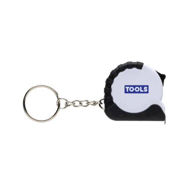  MeasureMate RCS reycled ABS 1 meter tape keychain - XD Collection White 