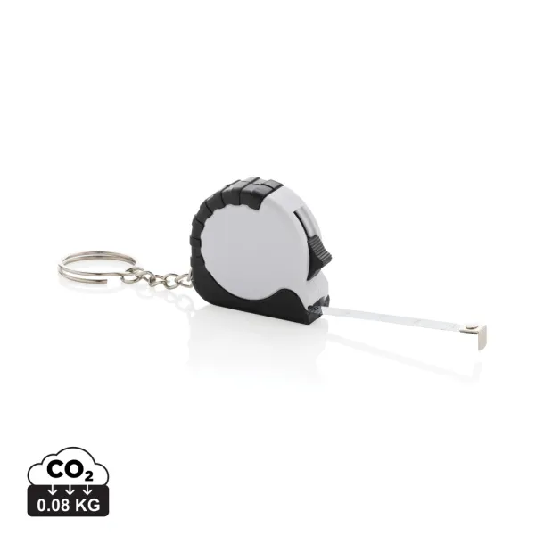  MeasureMate RCS reycled ABS 1 meter tape keychain - XD Collection White 