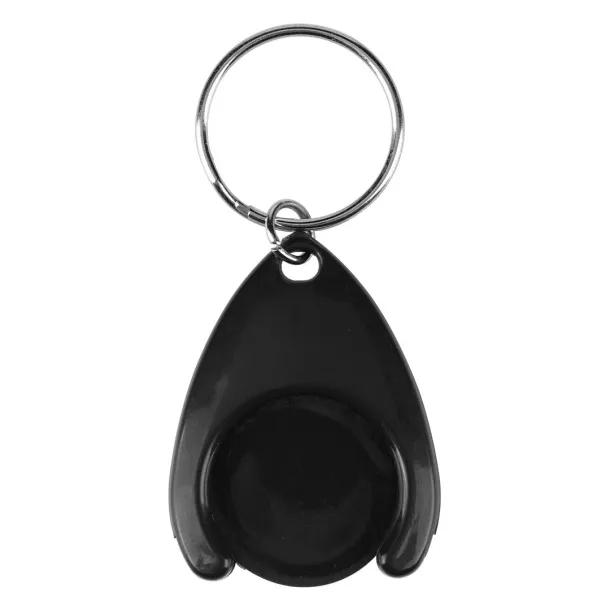 TOKEN Plastic key holder Black