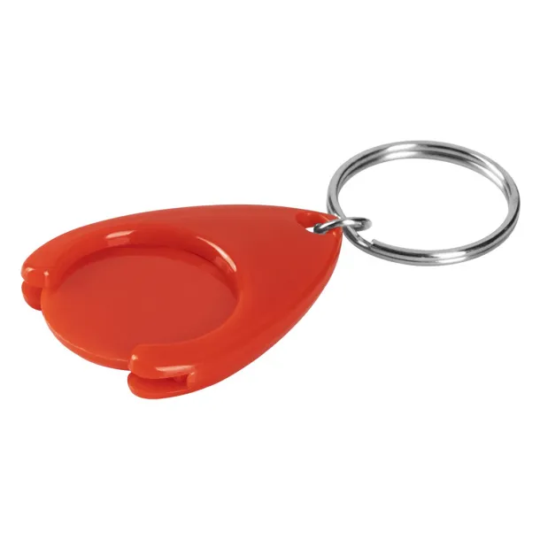 TOKEN Plastic key holder Red