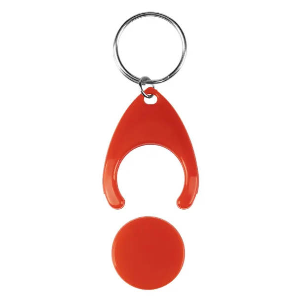 TOKEN Plastic key holder Red