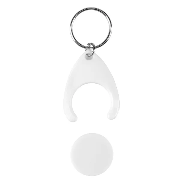 TOKEN Plastic key holder White