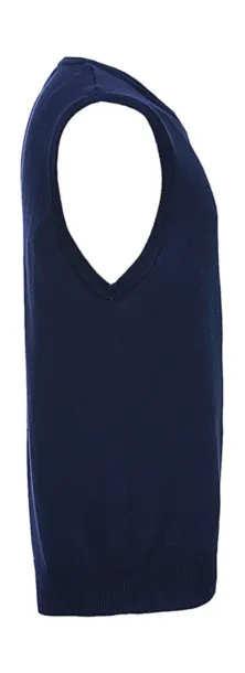  Adults' V-Neck Sleeveless Knitted Pullover - Russell Collection