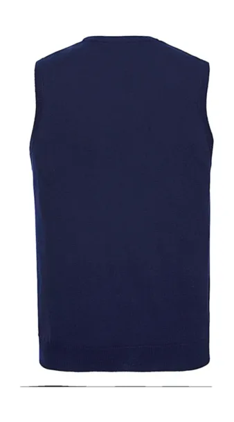  Adults' V-Neck Sleeveless Knitted Pullover - Russell Collection