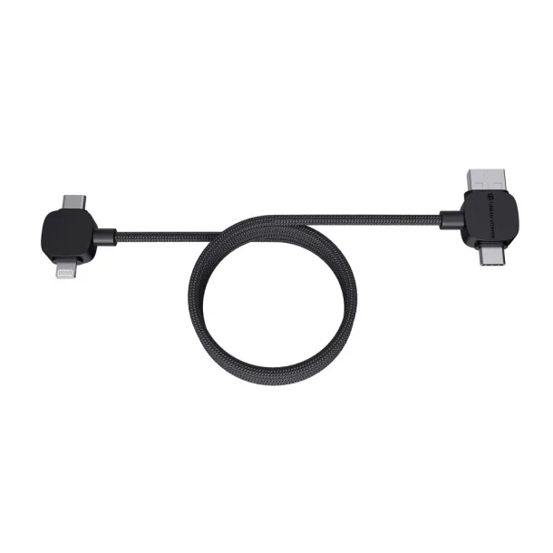  magnetni kabel Urban Vitamin Stockton od 65W i RCS RTPE/RPET-a - Urban Vitamin Crna 