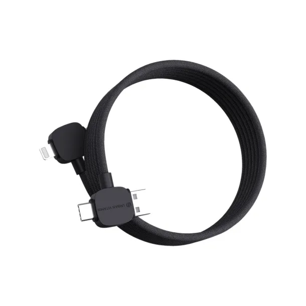  Urban Vitamin Stockton 65W RCS RTPE/RPET magnetic cable - Urban Vitamin Black 