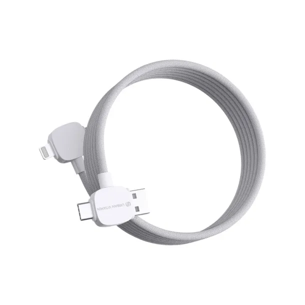  magnetni kabel Urban Vitamin Stockton od 65W i RCS RTPE/RPET-a - Urban Vitamin Bijela 