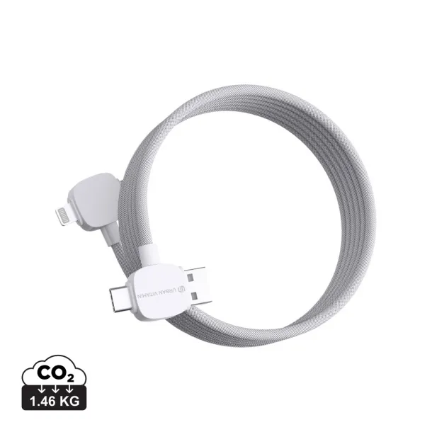  magnetni kabel Urban Vitamin Stockton od 65W i RCS RTPE/RPET-a - Urban Vitamin Bijela 