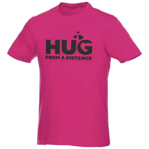 Heros short sleeve men's t-shirt - Elevate Essentials Magenta