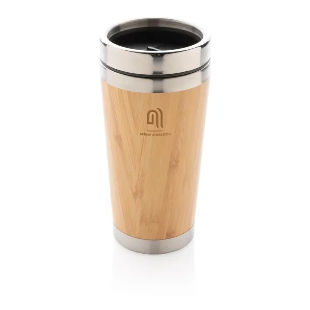  Šalica od bambusa, 450 ml - XD Collection Smeđa