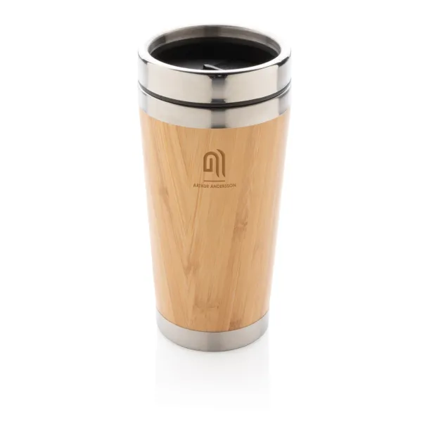  Šalica od bambusa, 450 ml - XD Collection Smeđa