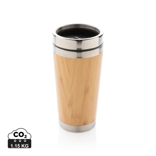  Šalica od bambusa, 450 ml - XD Collection Smeđa