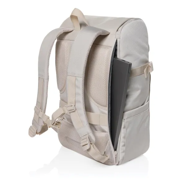  Pascal AWARE™ RPET luksuzni vikend laptop ruksak, 15,6" - XD Xclusive beige