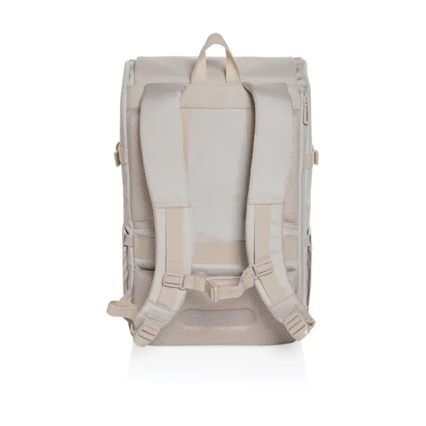  Pascal AWARE™ RPET luksuzni vikend laptop ruksak, 15,6" - XD Xclusive beige