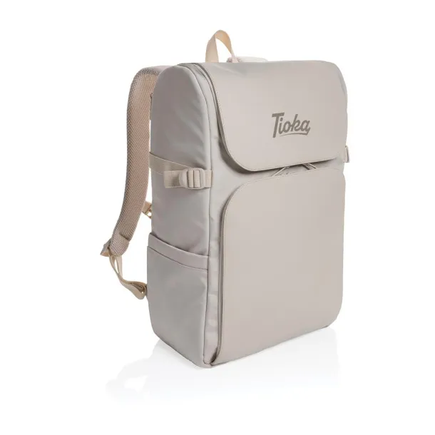  Pascal AWARE™ RPET luksuzni vikend laptop ruksak, 15,6" - XD Xclusive beige