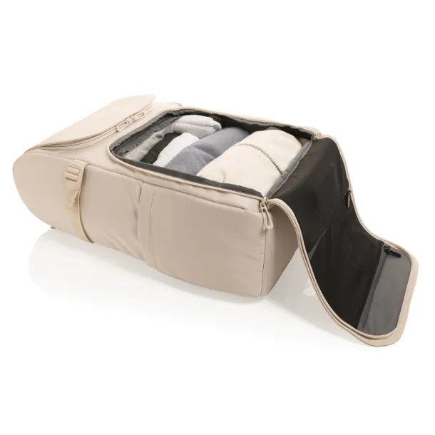  Pascal AWARE™ RPET luksuzni vikend laptop ruksak, 15,6" - XD Xclusive beige