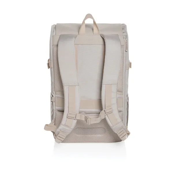  Pascal AWARE™ RPET luksuzni vikend laptop ruksak, 15,6" - XD Xclusive beige