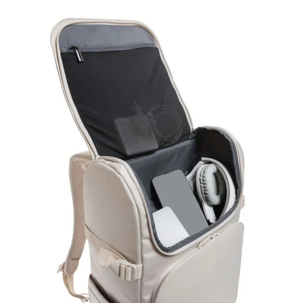  Pascal AWARE™ RPET luksuzni vikend laptop ruksak, 15,6" - XD Xclusive beige