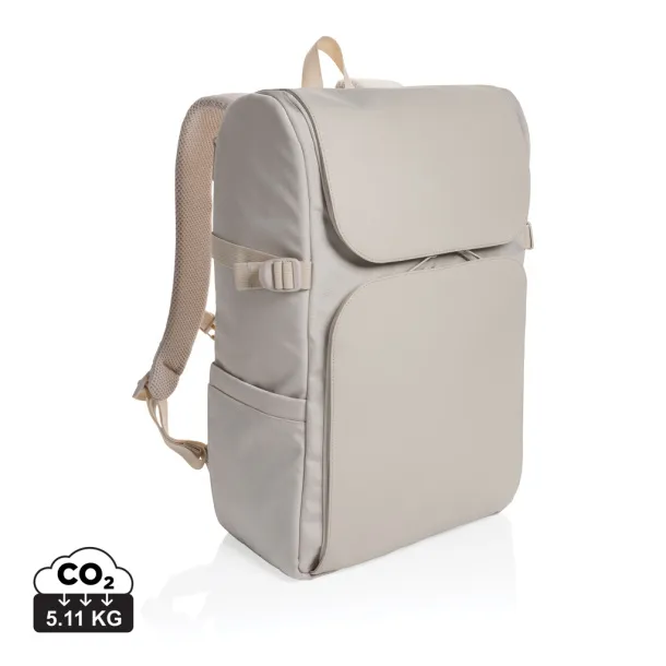  Pascal AWARE™ RPET luksuzni vikend laptop ruksak, 15,6" - XD Xclusive beige