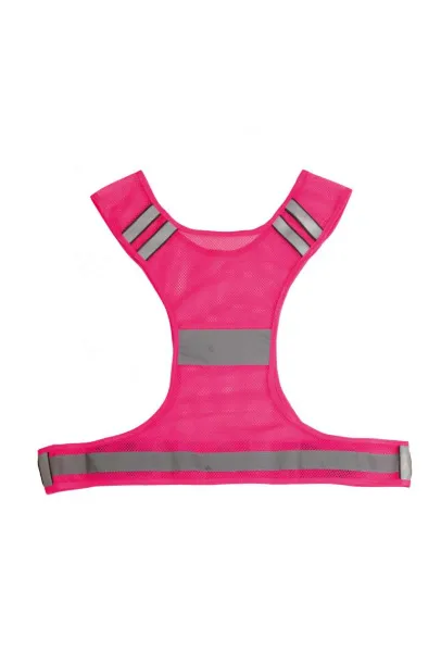  FLUORESCENT MESH SPORTS VEST - Designed To Work Fluorescent Fuchsia