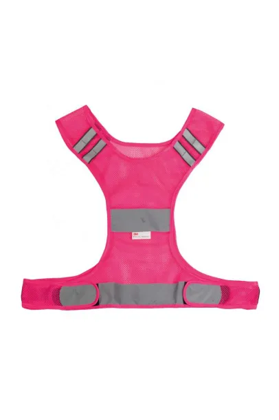  FLUORESCENT MESH SPORTS VEST - Designed To Work Fluorescent Fuchsia