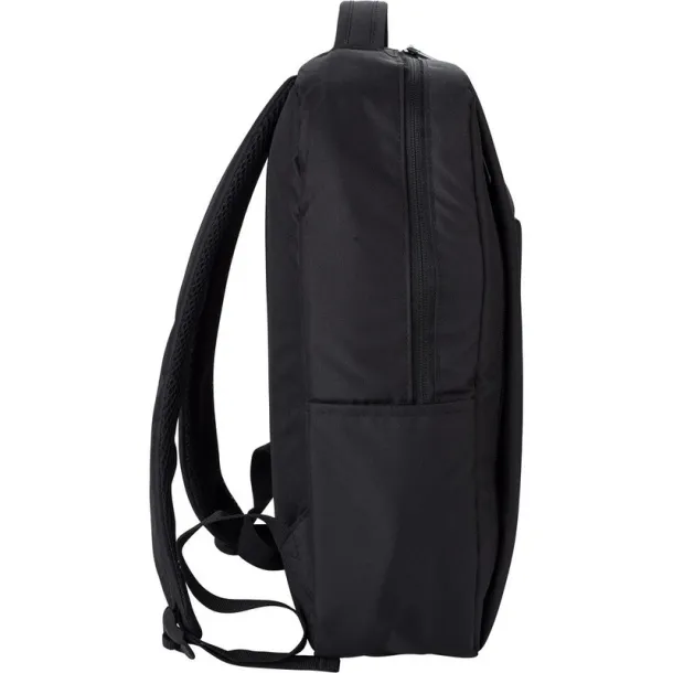  RPET laptop backpack 16" black