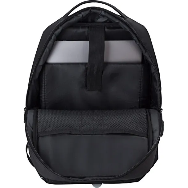  RPET laptop backpack 16" black