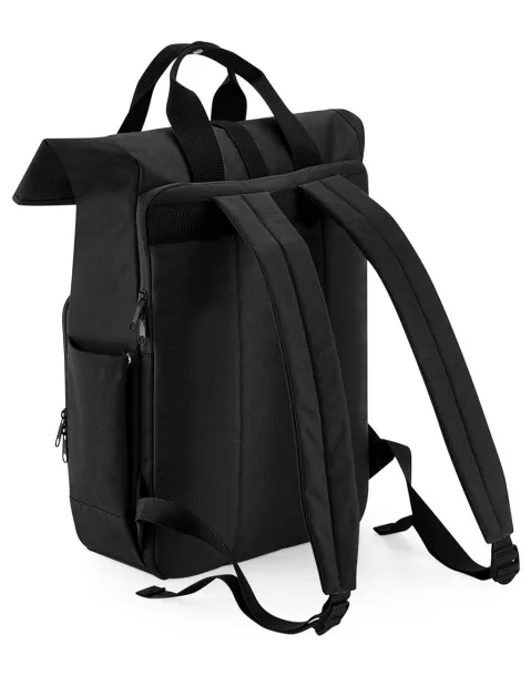  Recycled Twin Handle Roll-Top Laptop Backpack - Bagbase