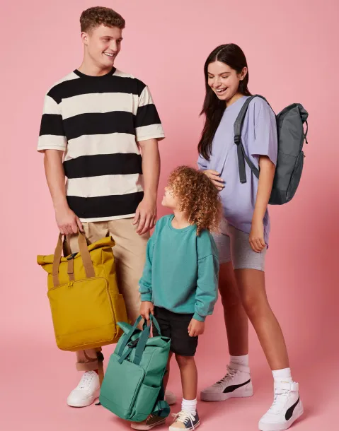  Roll-top reciklirani laptop ruksak, 15.6" - Bagbase