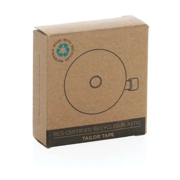  RCS recycled plastic tailor tape - XD Collection White 