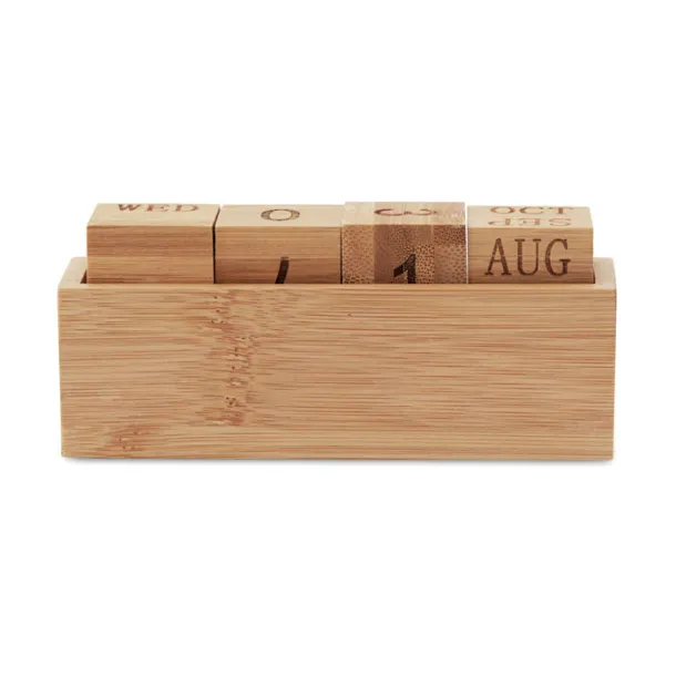 KARENDA Bamboo calendar Wood